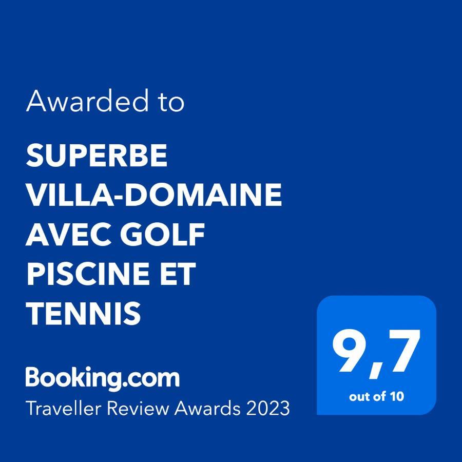 Superbe Villa-Domaine Avec Golf Piscine Et Tennis サン・シル・シュル・メール エクステリア 写真